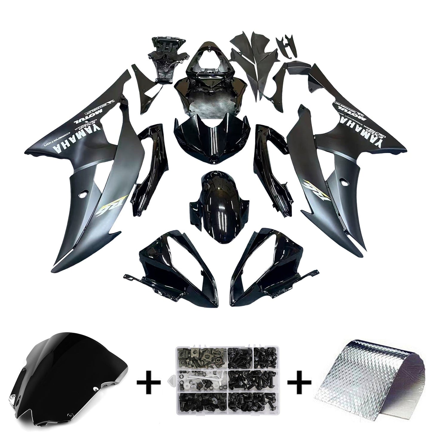 2008-2016 Yamaha YZF 600 R6 Fairing Kit Bodywork Plastic ABS