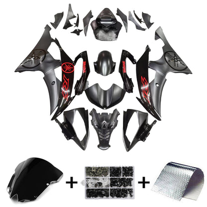 2008-2016 Yamaha YZF 600 R6 Fairing Kit Bodywork Plastic ABS