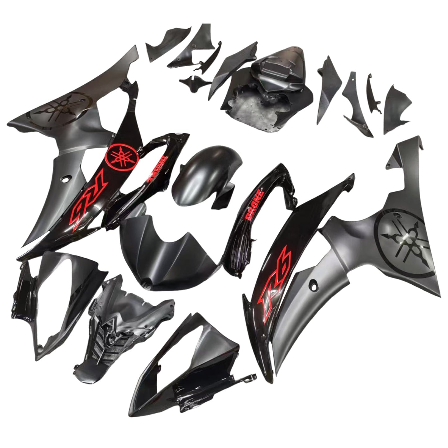 2008-2016 Yamaha YZF 600 R6 Fairing Kit Bodywork Plastic ABS