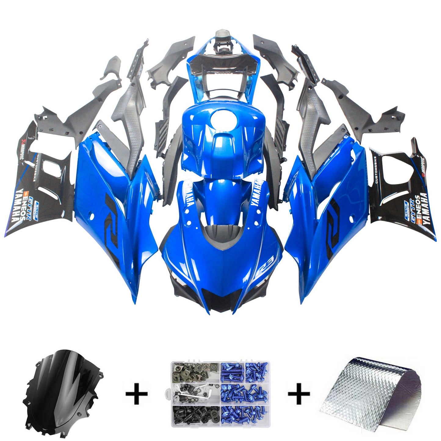 2019-2021 Fairing Kit For Yamaha YZF-R3 R25 Generic