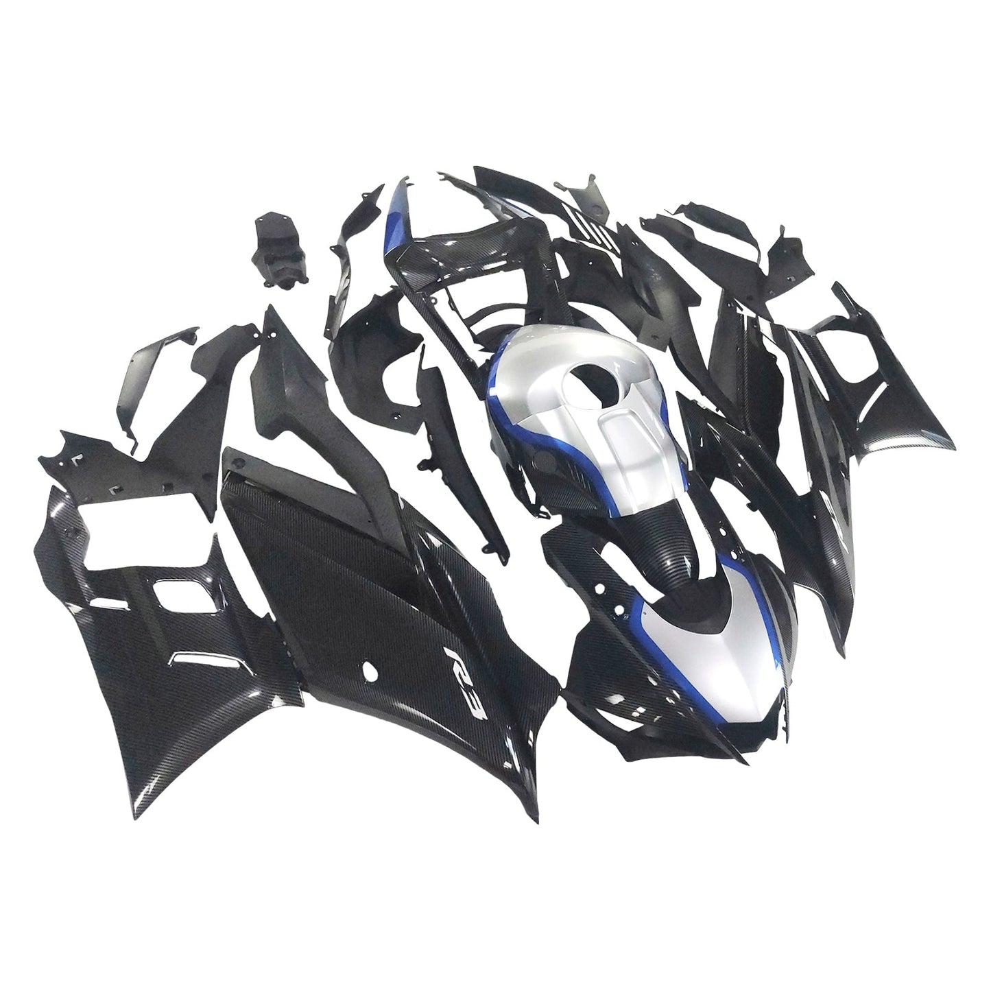 2019-2021 Yamaha YZF-R3 R25 Fairing Kit Bodywork Plastic ABS