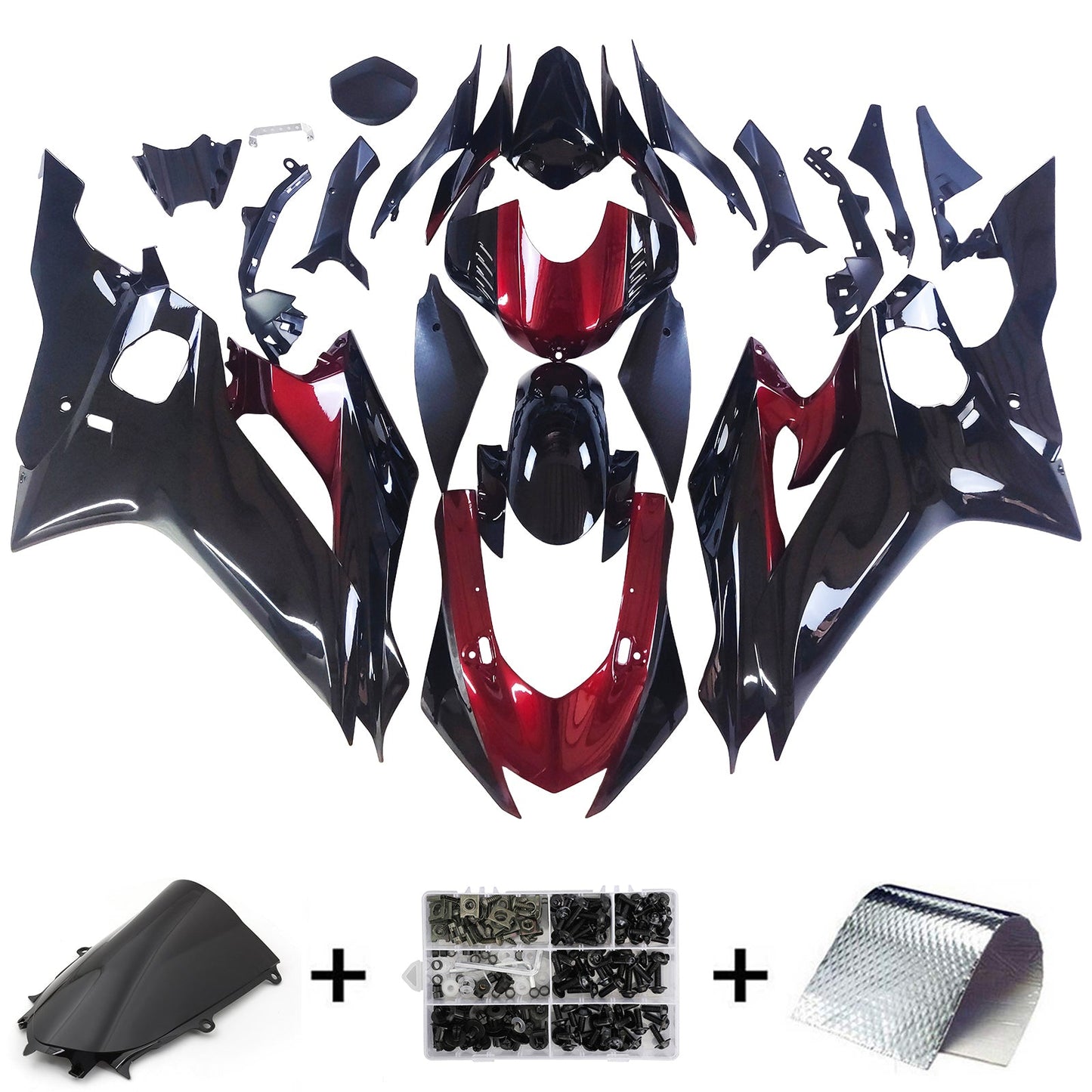 2017-2023 Yamaha YZF-R6 Fairing Kit Bodywork Plastic ABS