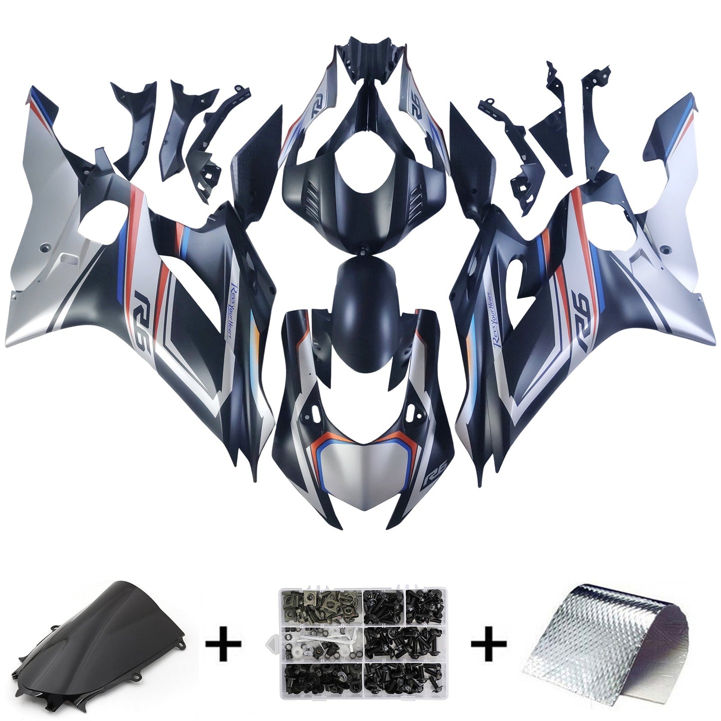 2017-2023 Yamaha YZF-R6 Fairing Kit Bodywork Plastic ABS