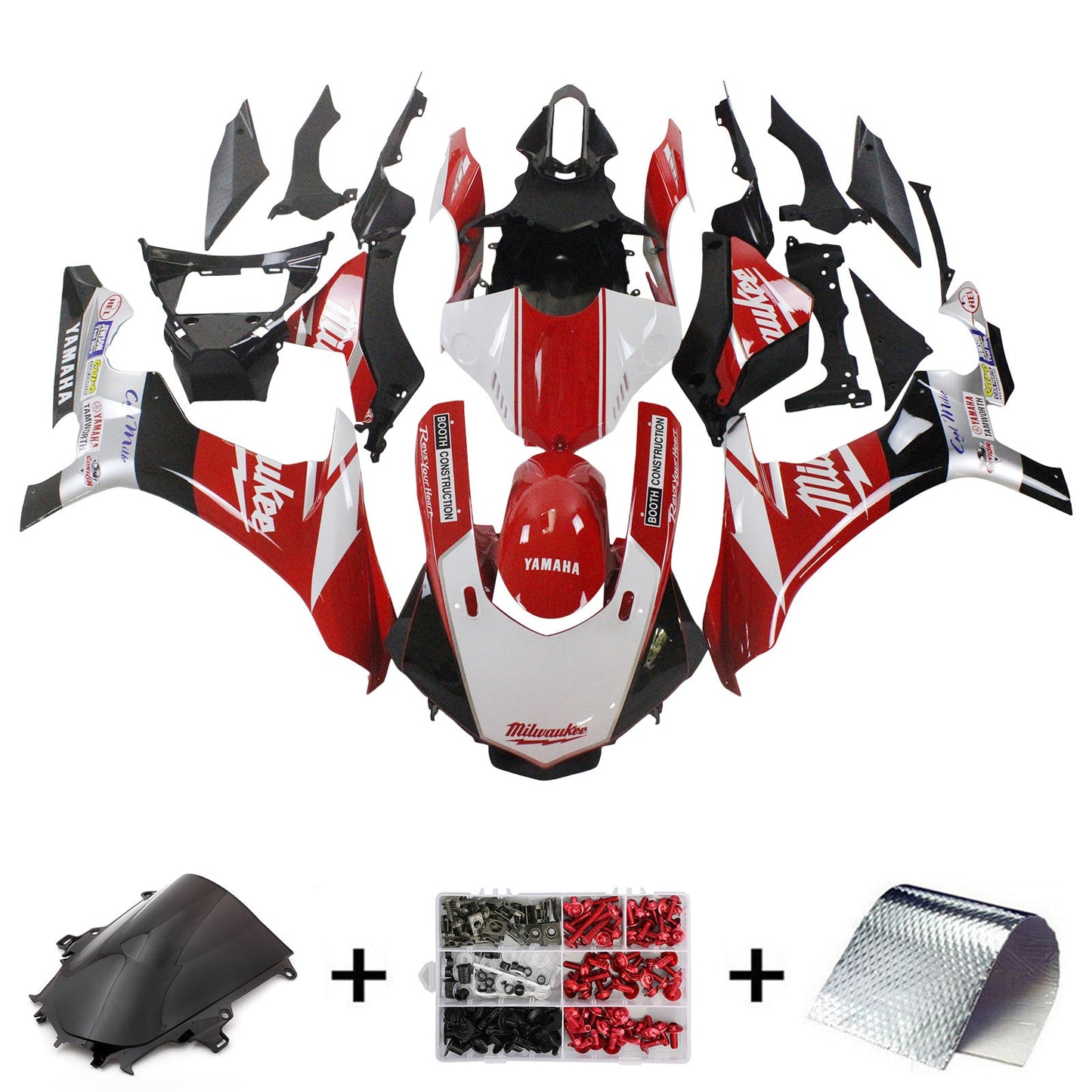 2020-2024 Yamaha YZF R1 Fairing Kit Bodywork Plastic ABS