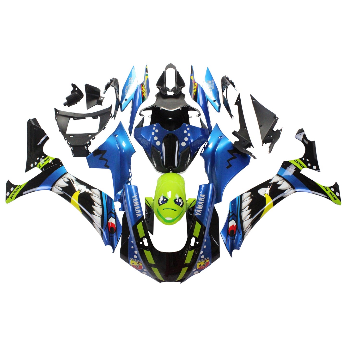2020-2024 Yamaha YZF R1 Fairing Kit Bodywork Plastic ABS