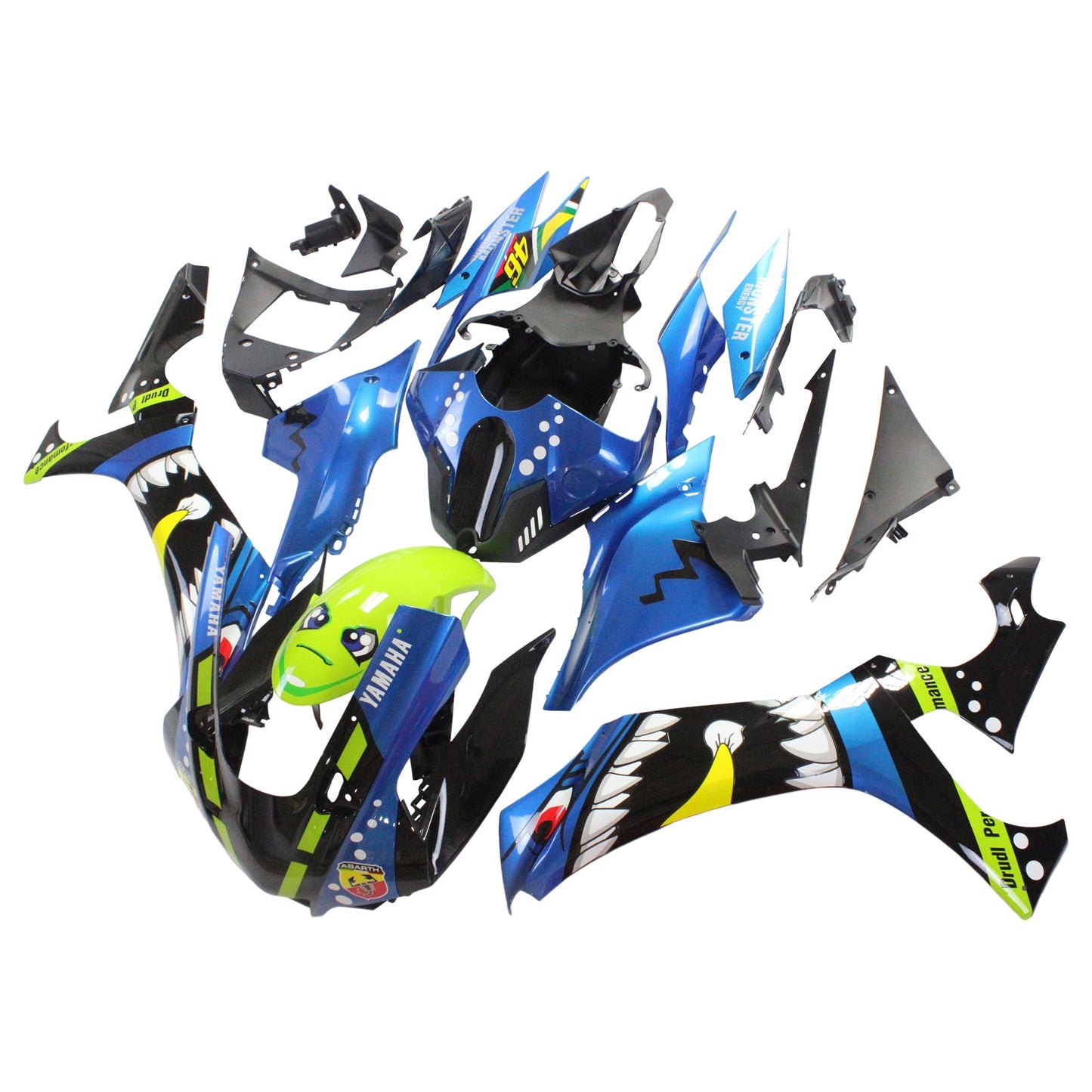 2020-2024 Yamaha YZF R1 Fairing Kit Bodywork Plastic ABS