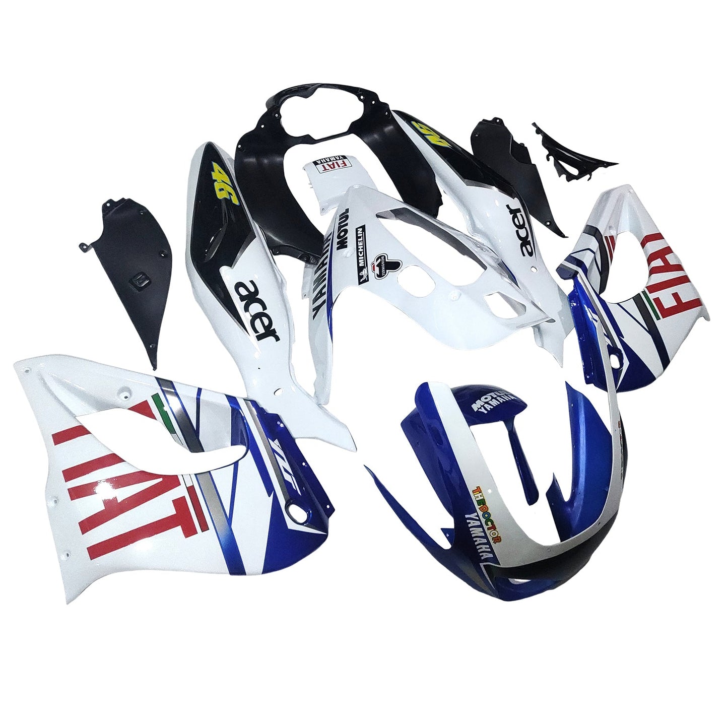 1997-2007 Yamaha YZF1000R Thunderace Fairing Kit Bodywork ABS