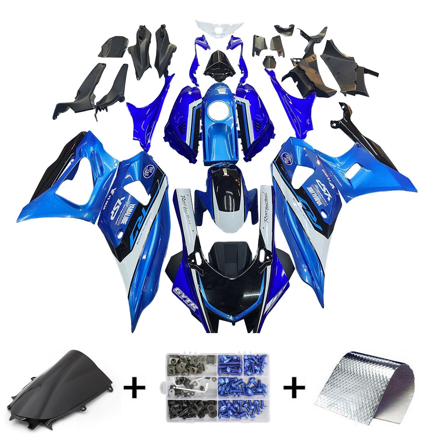 2021-2025 Yamaha YZF-R7 Fairing Kit Bodywork Plastic ABS