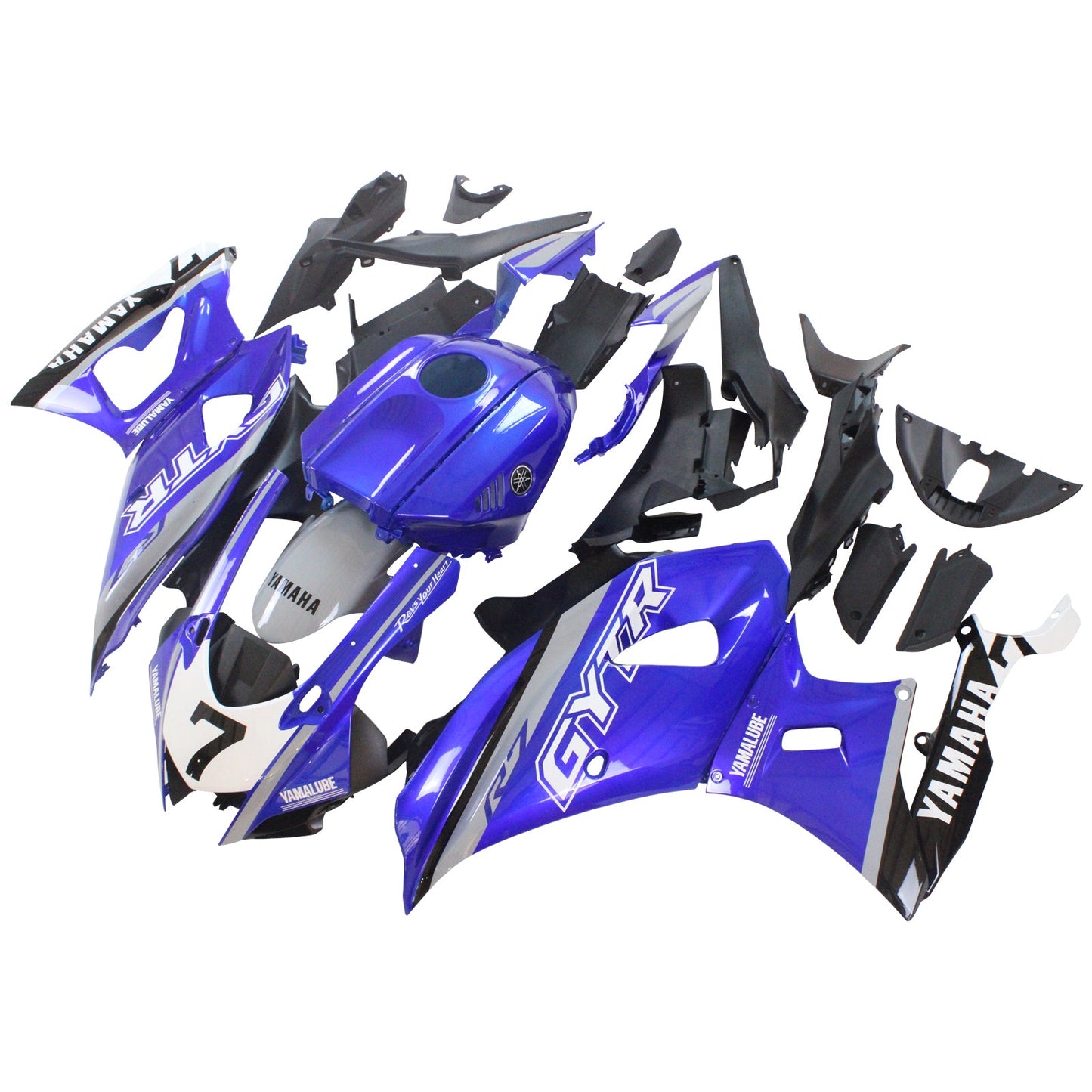2021-2025 Yamaha YZF-R7 Fairing Kit Bodywork Plastic ABS