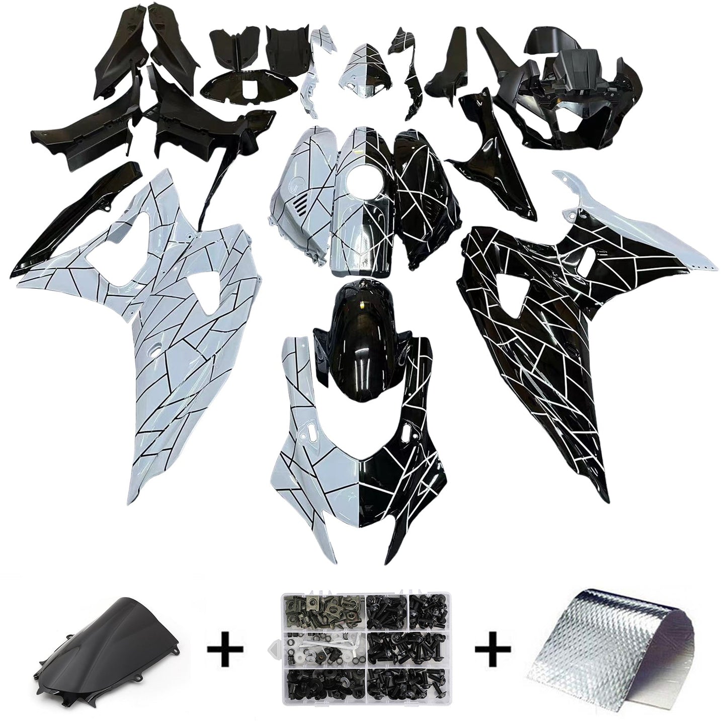 2021-2025 Yamaha YZF-R7 Fairing Kit Bodywork Plastic ABS