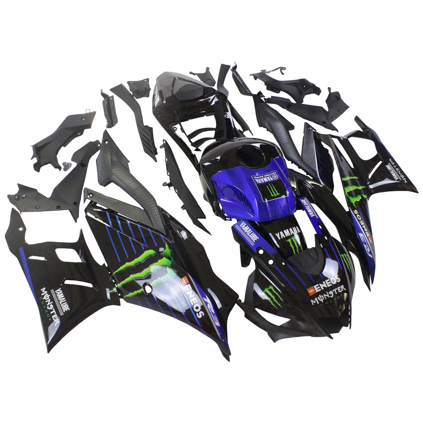 2022-2024 Yamaha YZF-R3 R25 Fairing Kit Bodywork Plastic ABS