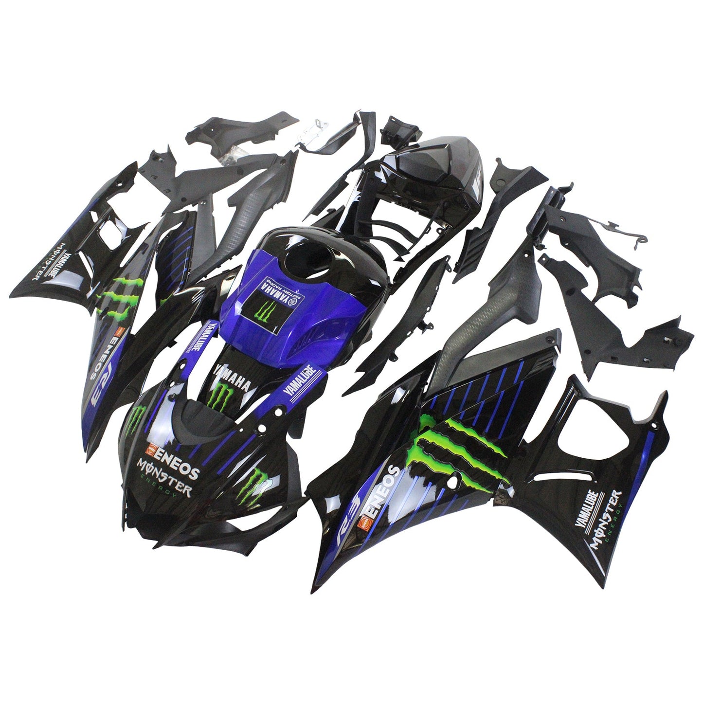 2022-2024 Yamaha YZF-R3 R25 Fairing Kit Bodywork Plastic ABS