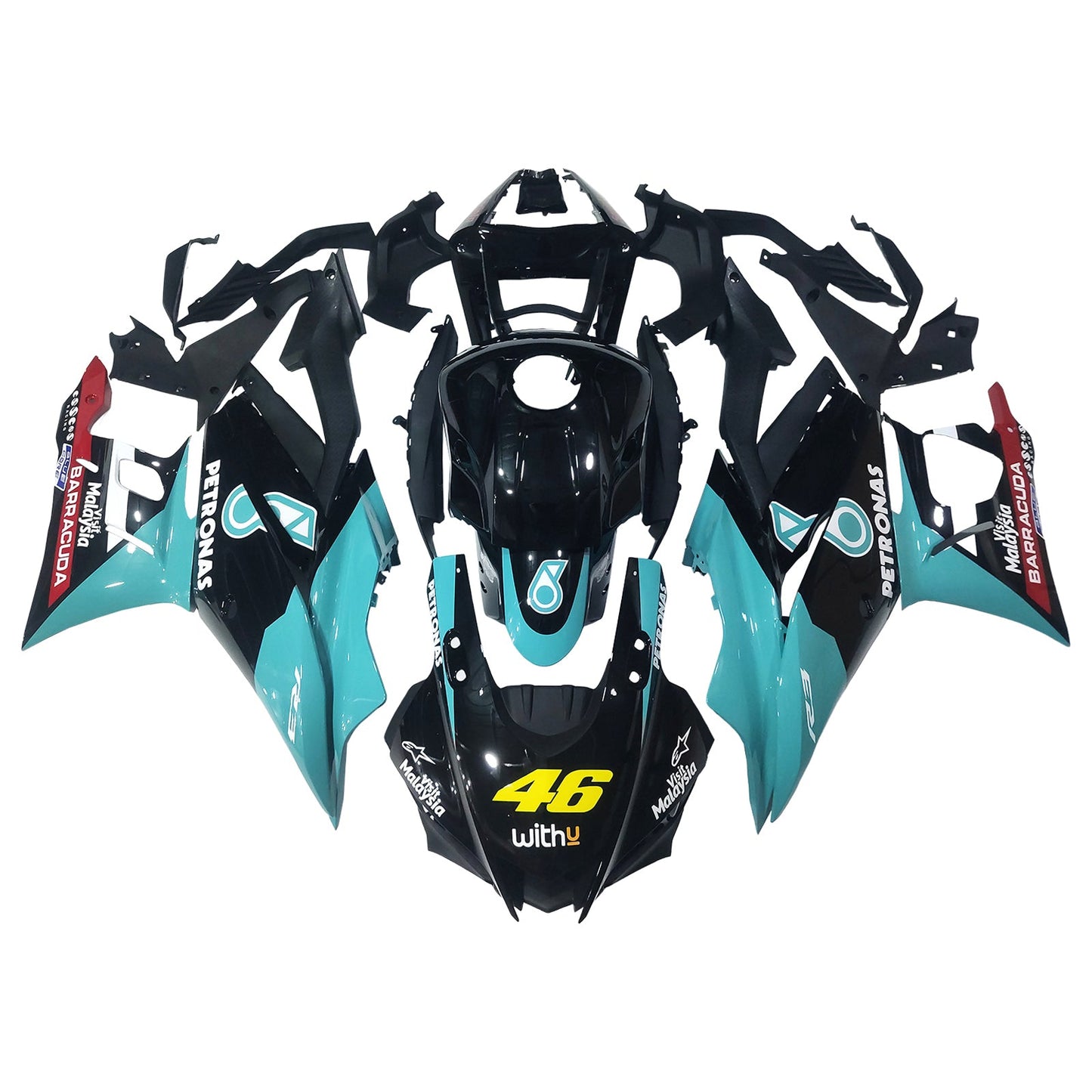 2022-2024 Yamaha YZF-R3 R25 Fairing Kit Bodywork Plastic ABS