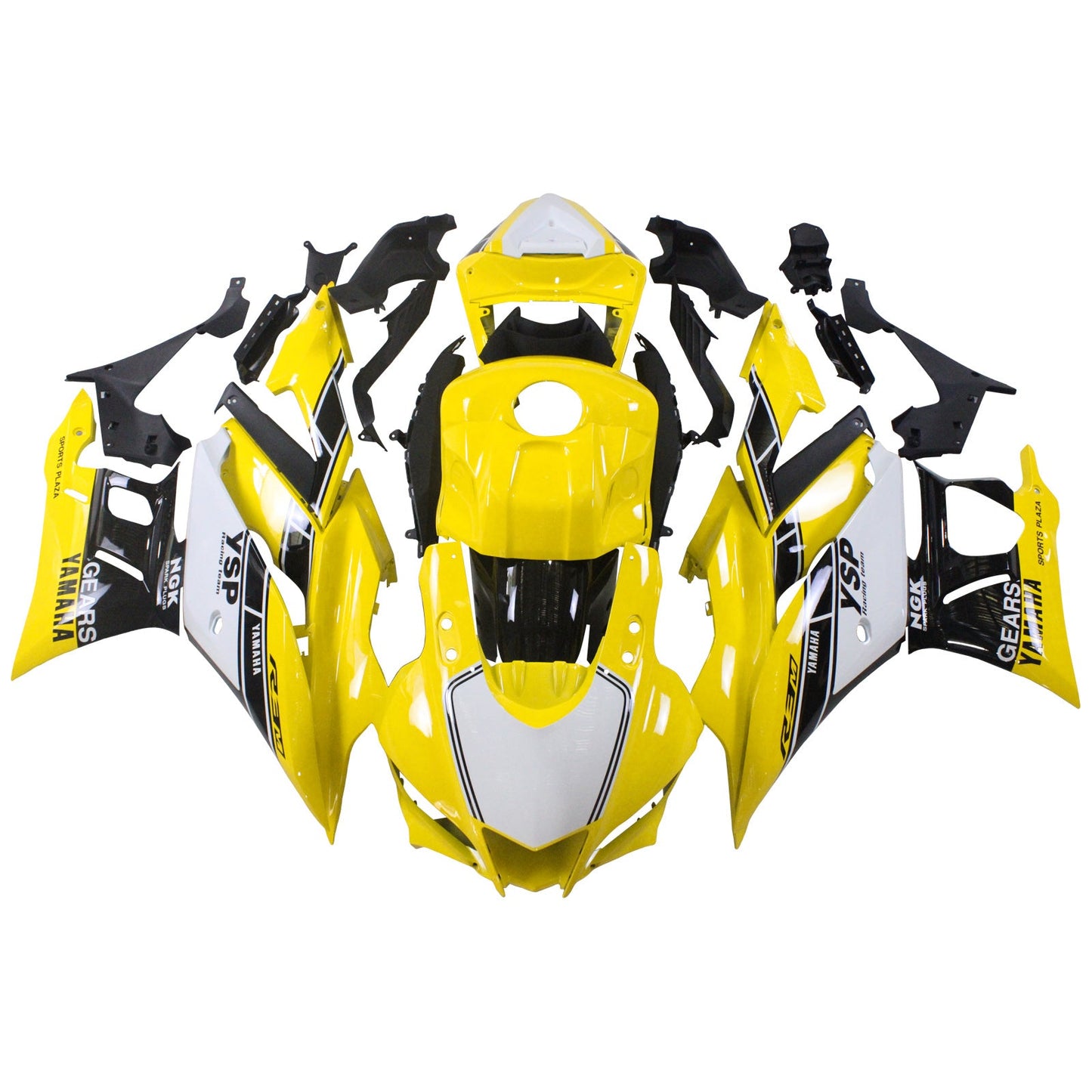 2022-2024 Yamaha YZF-R3 R25 Fairing Kit Bodywork Plastic ABS