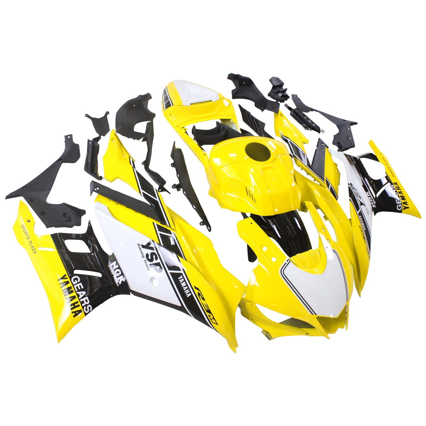 2022-2024 Yamaha YZF-R3 R25 Fairing Kit Bodywork Plastic ABS