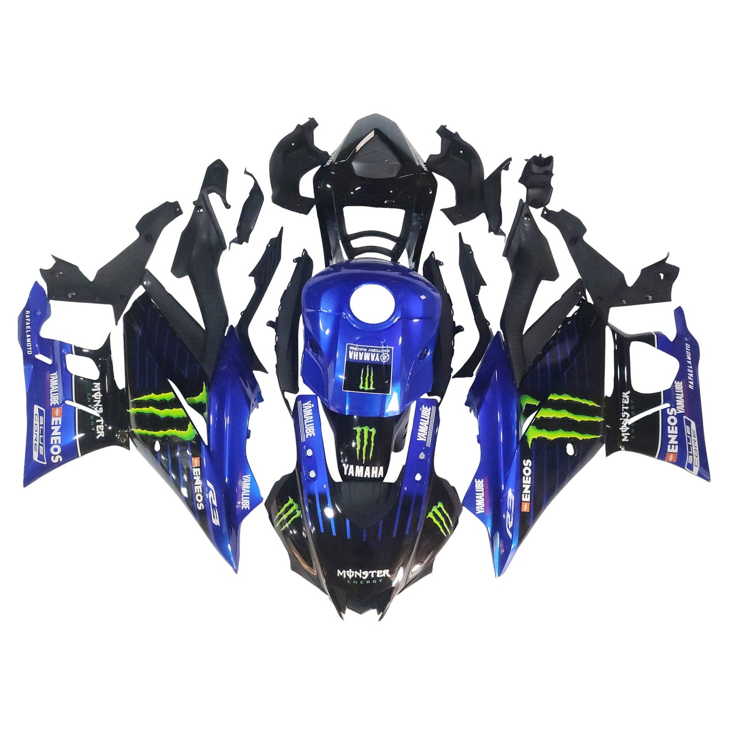 2022-2024 Yamaha YZF-R3 R25 Fairing Kit Bodywork Plastic ABS