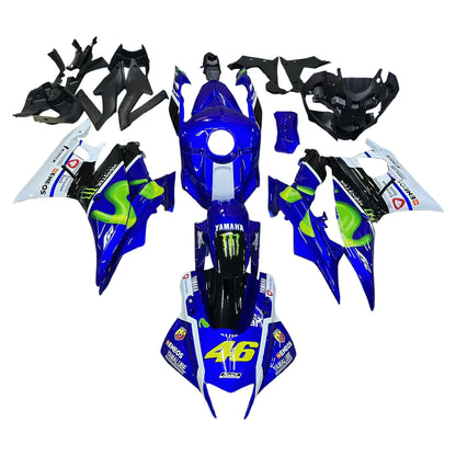 2022-2024 Yamaha YZF-R3 R25 Fairing Kit Bodywork Plastic ABS