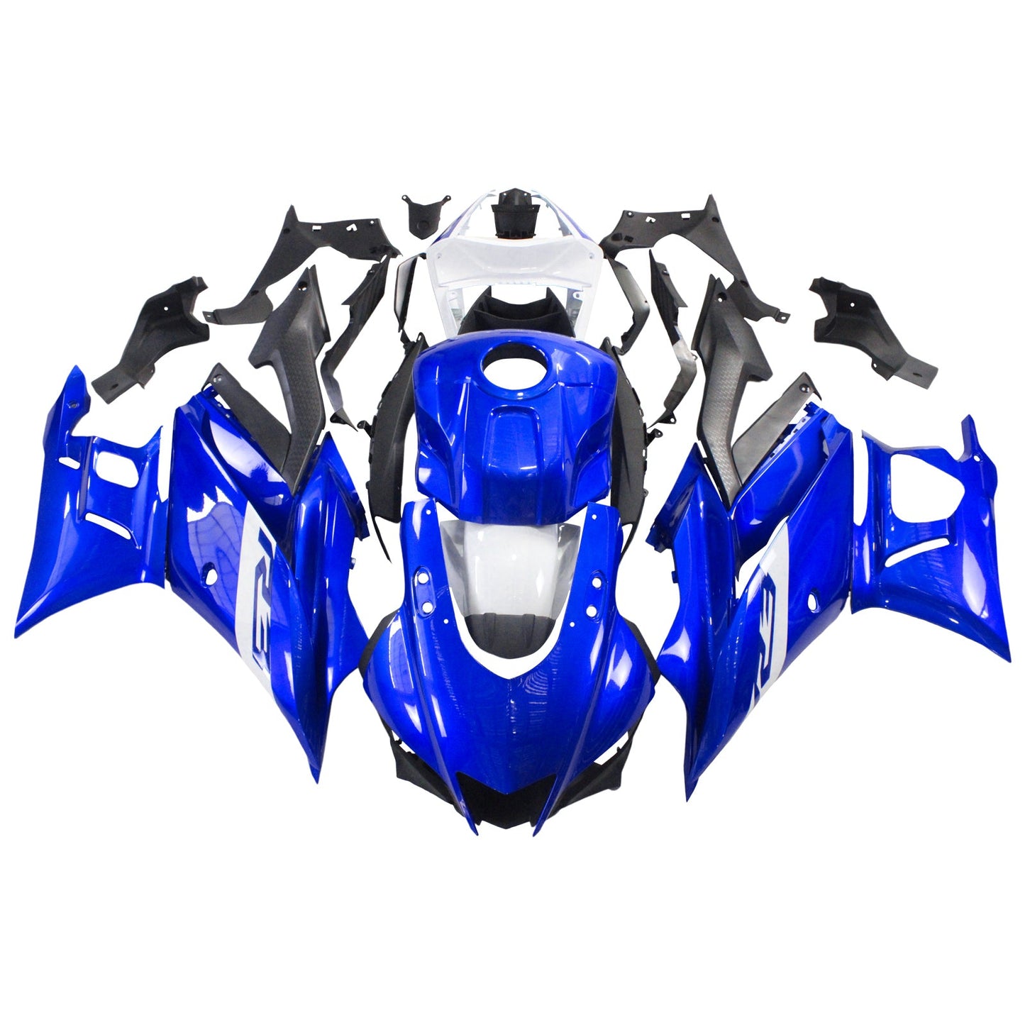 2022-2024 Yamaha YZF-R3 R25 Fairing Kit Bodywork Plastic ABS