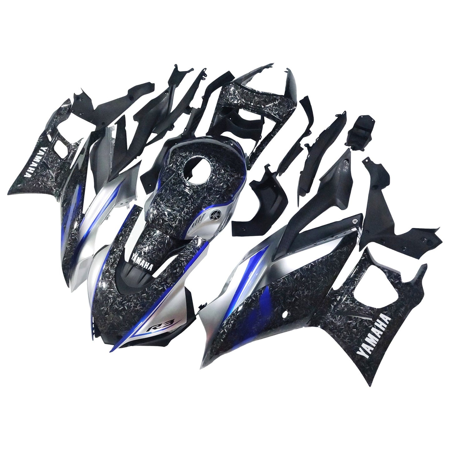 2022-2024 Yamaha YZF-R3 R25 Fairing Kit Bodywork Plastic ABS