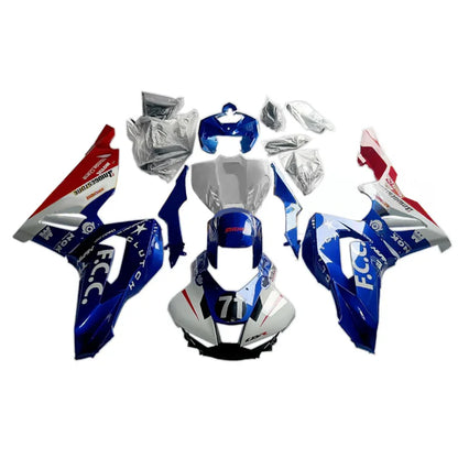 Motorcycle Fairings - 2020-2023 CBR1000RR-R HONDA BLUE&RED FAIRING KIT