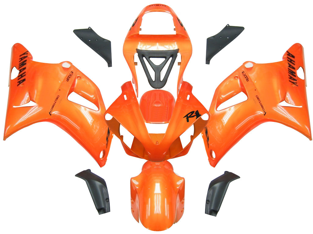 2000-2001 Fairings Yamaha YZF-R1 Orange R1  Generic