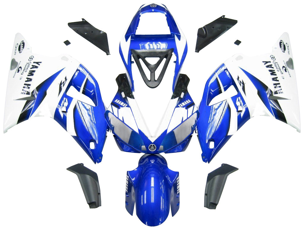 2000-2001 Fairings Yamaha YZF-R1 Blue & White R1  Generic