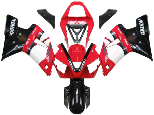 2000-2001 Fairings Yamaha YZF-R1 Red White Black  R1  Generic