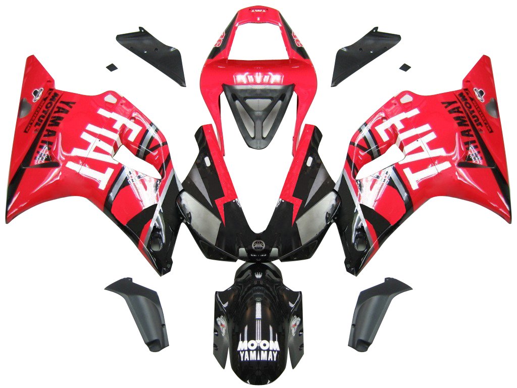 2000-2001 Fairings YZF 1000 R1 Bodywork Fairing ABS Injection Molded Plastics Set 14 Color Generic