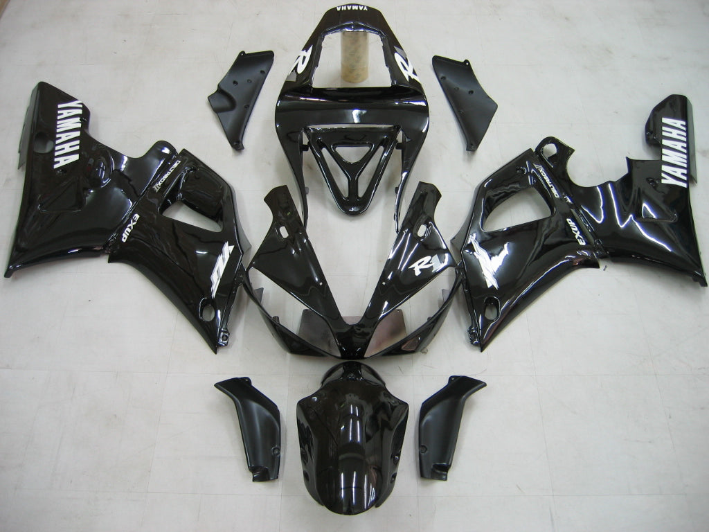 2000-2001 Fairings Yamaha YZF-R1 Black YZF  Generic