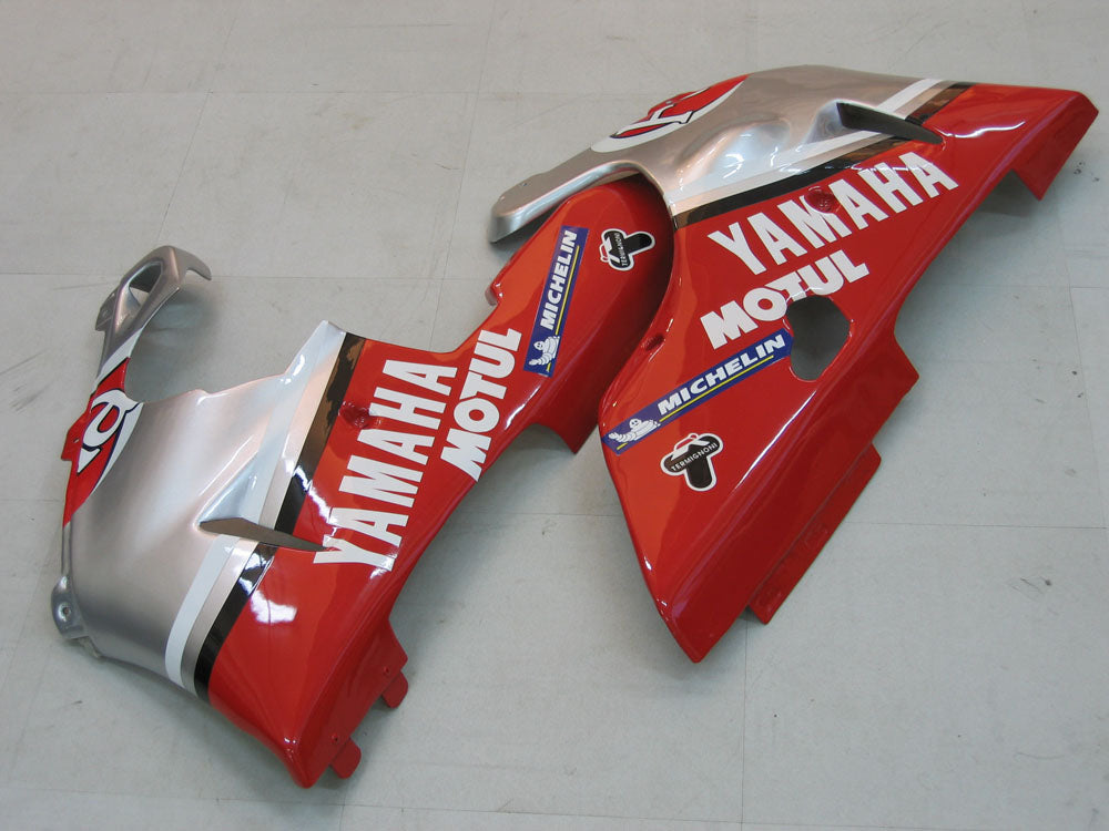 2000-2001 Fairings Yamaha YZF-R1 Silver Red Fortuna  Generic