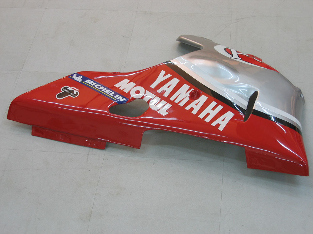 2000-2001 Fairings Yamaha YZF-R1 Silver Red Fortuna  Generic