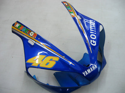 2000-2001 Fairings Yamaha YZF-R1 Blue White No.46 R1  Generic