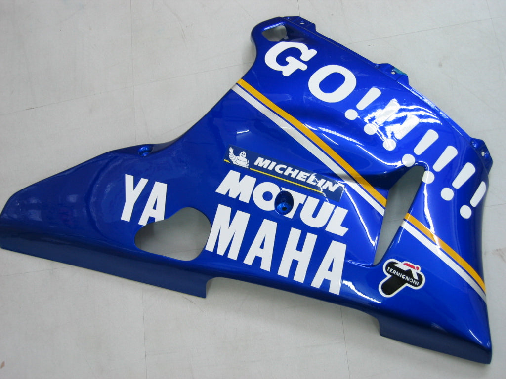 2000-2001 Fairings Yamaha YZF-R1 Blue White No.46 R1  Generic