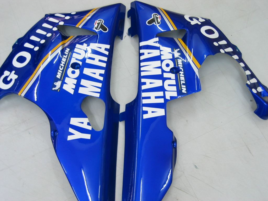 2000-2001 Fairings Yamaha YZF-R1 Blue White No.46 R1  Generic