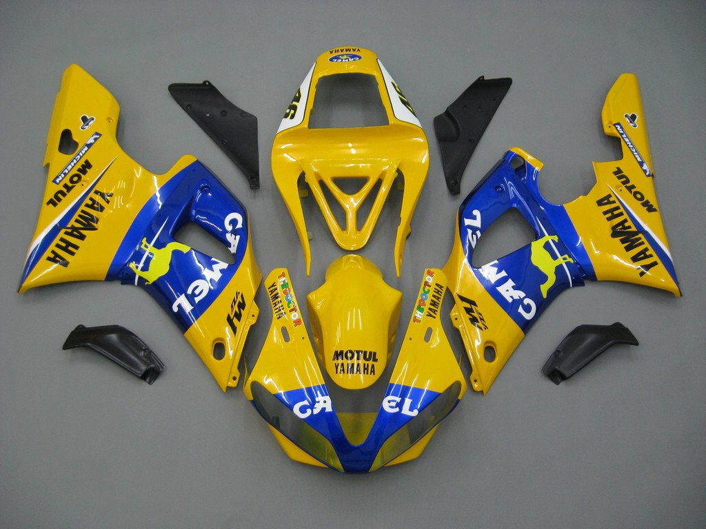 2000-2001 Fairings YZF 1000 R1 Bodywork Fairing ABS Injection Molded Plastics Set 14 Color Generic