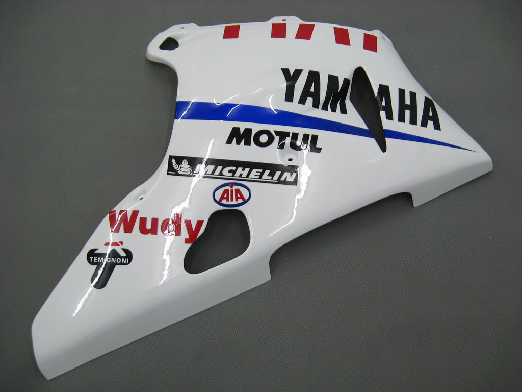 2000-2001 Fairings Yamaha YZF-R1 Blue White No.46 FIAT  Generic