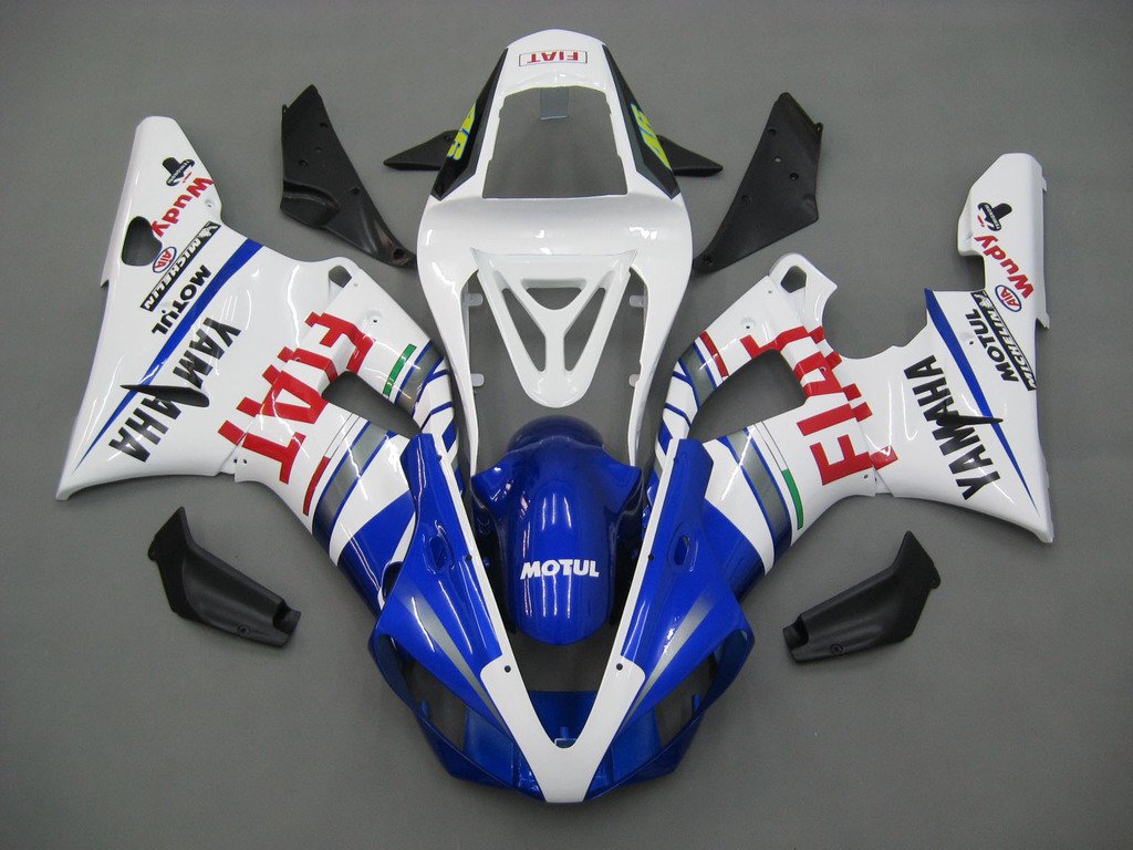 2000-2001 Fairings YZF 1000 R1 Bodywork Fairing ABS Injection Molded Plastics Set 14 Color Generic