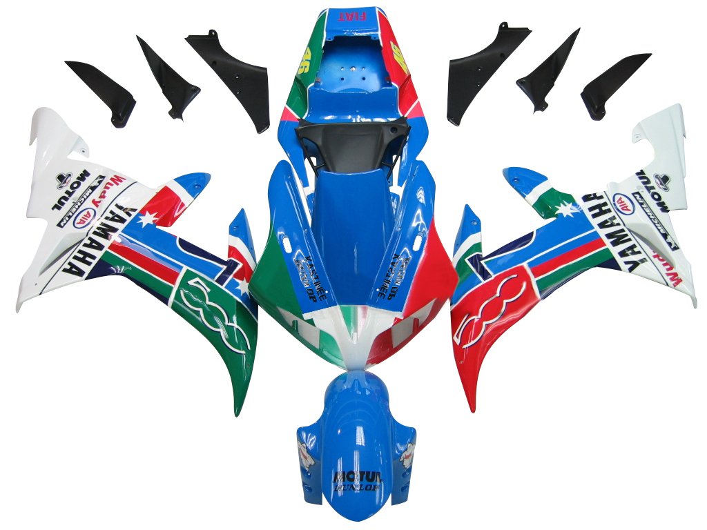 2002 2003 Yamaha R1 Fairing Kit 15 Color Generic