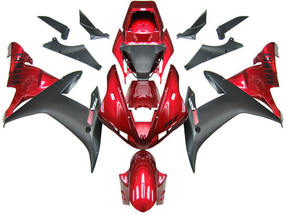 2002-2003 Fairings Yamaha YZF-R1 Red Black R1  Generic