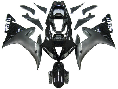 2002-2003 Fairings Yamaha YZF-R1Contrast Black R1  Generic