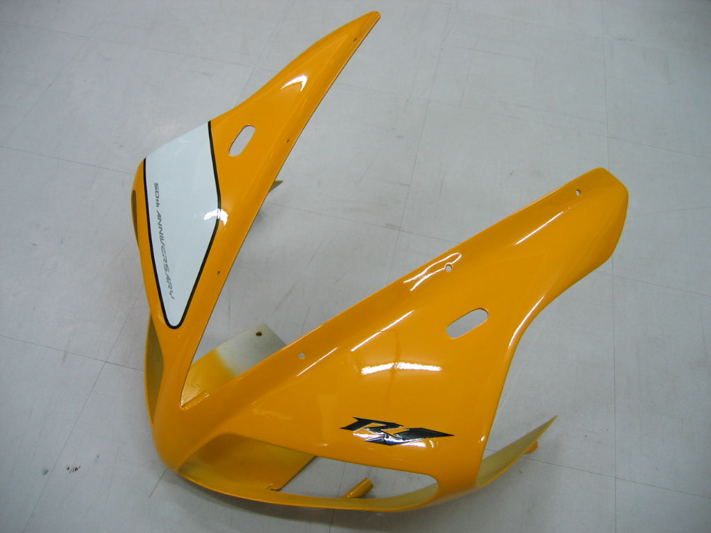 2002-2003 Fairings Yamaha YZF-R1 Yellow White Black R1  Generic