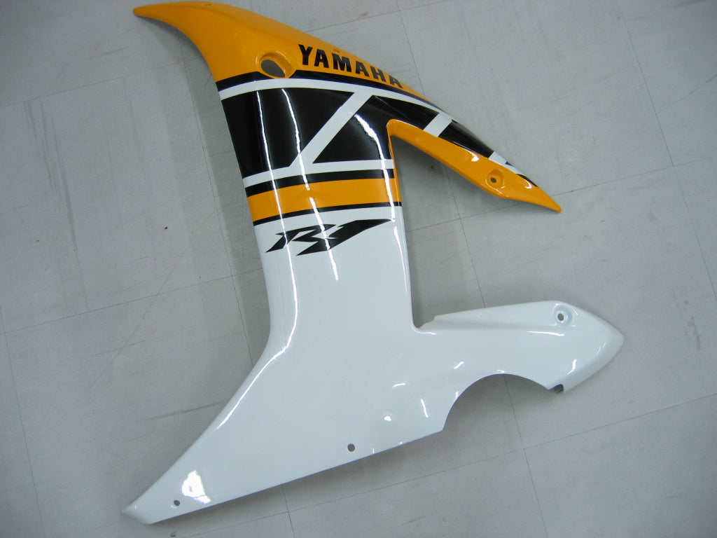 2002-2003 Fairings Yamaha YZF-R1 Yellow White Black R1  Generic