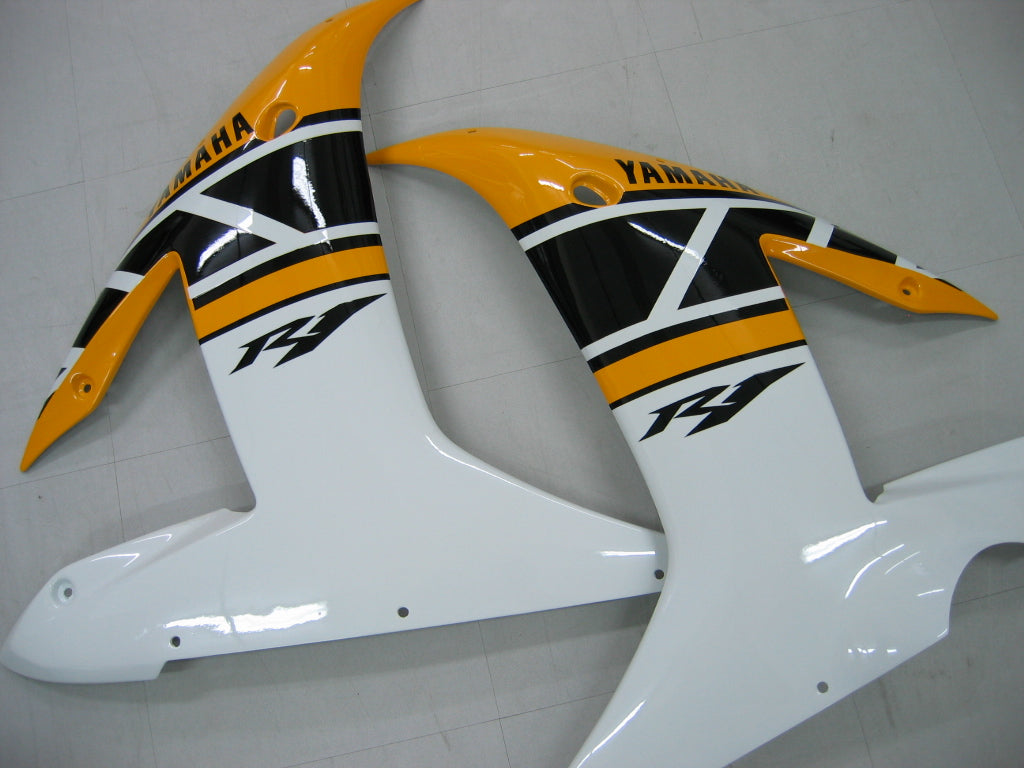 2002-2003 Fairings Yamaha YZF-R1 Yellow White Black R1  Generic