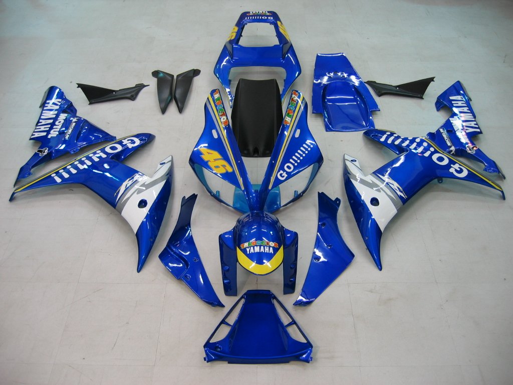2002 2003 Yamaha R1 Fairing Kit 15 Color Generic