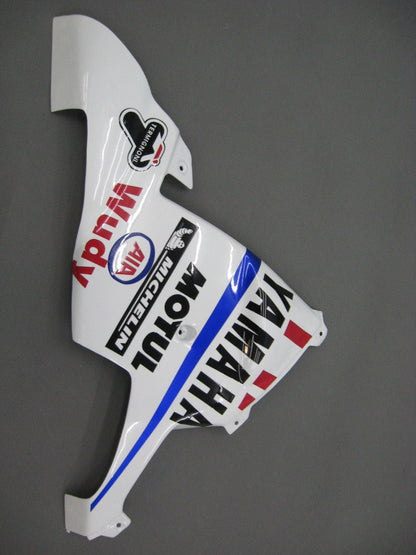 2002-2003 Fairings Yamaha YZF-R1 White Blue No.46 FIAT  Generic