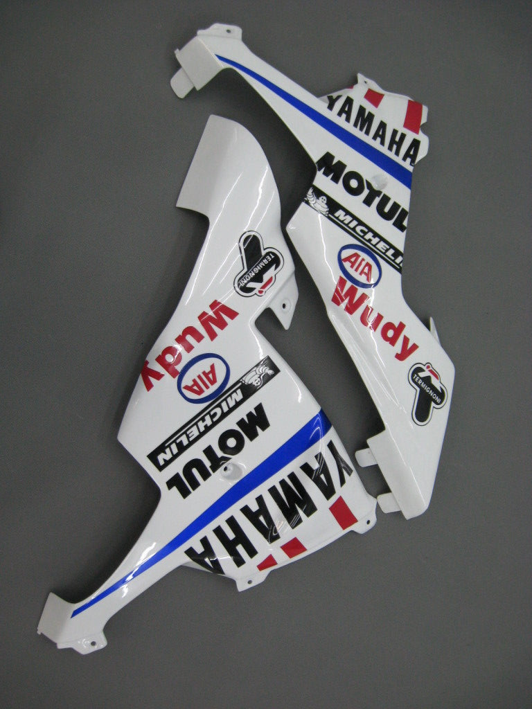 2002-2003 Fairings Yamaha YZF-R1 White Blue No.46 FIAT  Generic