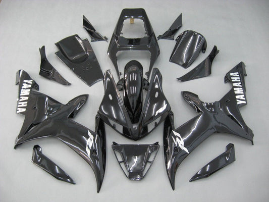 2002-2003 Fairings Yamaha YZF-R1 All Black R1  Generic
