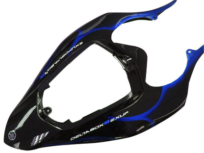 2004-2006 Fairings Yamaha YZF-R1 Black & Blue Flame R1  Generic