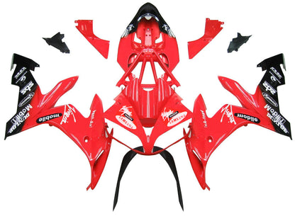 2004-2006 Fairings Yamaha YZF-R1 Red Black Virgin Mobile   Generic