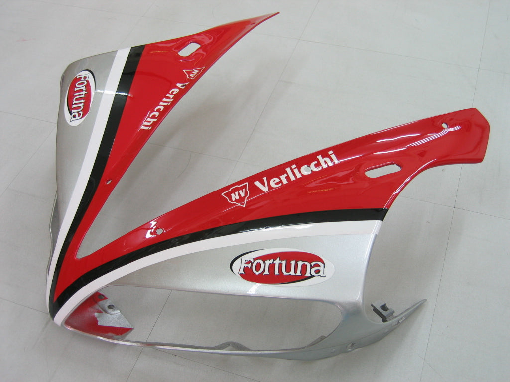 2004-2006 Fairings Yamaha YZF-R1 Red Silver Fortuna  R1  Generic